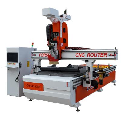 China FORSUN Tool Switch ATC Wood CNC Router, Wood CNC Router Engraving Machine/1325 Boring Head CNC Router for sale