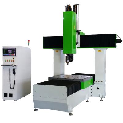 China Mold and Instrument Industry Syntec Control 5 Axis CNC Mill Router Machining Center for Wood Model for sale