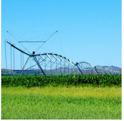 China Hot Galavzation Sprinkler Center Pivot Irrigation Machinery for sale