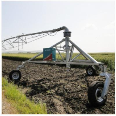 China Hot selling galavazation 2022 /towable automatic farm pivot irrigation system irrigation machine with rain gun for sale