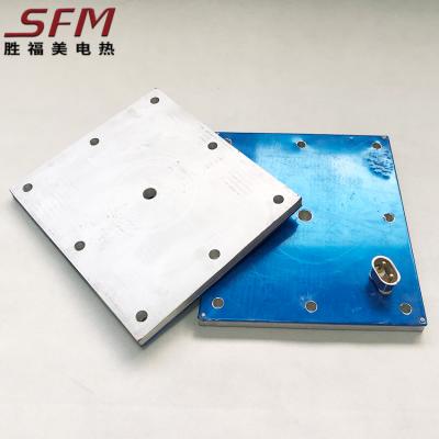 China Heat Up Fast Electric Cast Aluminum Strip Heater / Heating Plate For Laminator Machine for sale