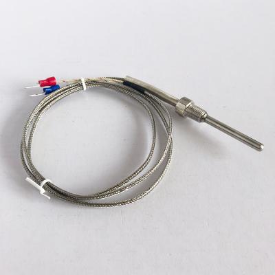 China 2021 Factory Price RTD PVC Armored Fiberglass Thermocouple Waterproof And Insulation Temperature Industry Two Wire Sensor for sale