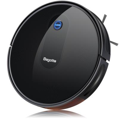 China Hotel Bagotte BG600 Pure Standalone Cordless Room Carpet Life Home Smart Auto Duct Floor Vacuum Mopping Cleaning Robot for sale