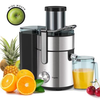 China Commercial Bagotte DB002 Two Gears Automatic Citrus Centrifugal Cold Press Anti-Drip Fruit Extractor Machine Orange Juicer for sale