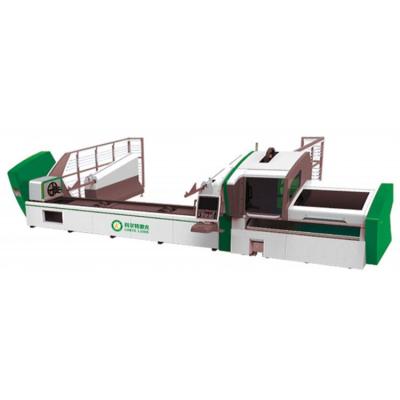 China Automatic iron water-cooled functional sheet tube loading and unloading of fiber laser pipe cutting machine for sale