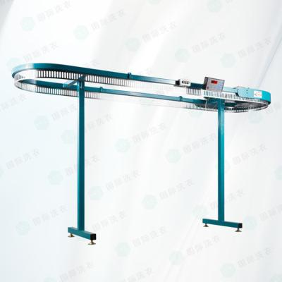 China Professional Overhead High Quality Clothing Conveyor Line W3070*D1500*H3200 for sale