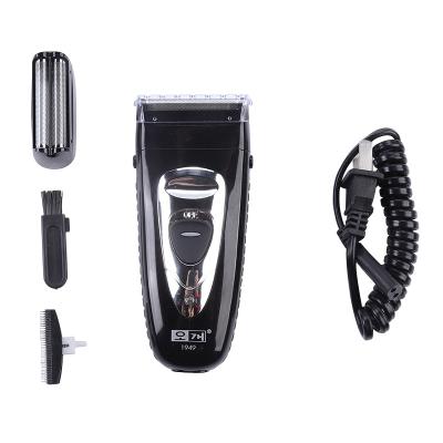 China Twin Blade Charging Electric Shaver For Men Swapping Twin Blade Shaver Razor Beard Trimmer Shaving Machine for sale