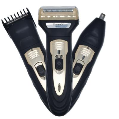 China Car Men's 3in1 Rechargeable Electric Shaver Face Trimer Cleaning Shaver For Men Face Body Grommer Beard Shaving Machine for sale