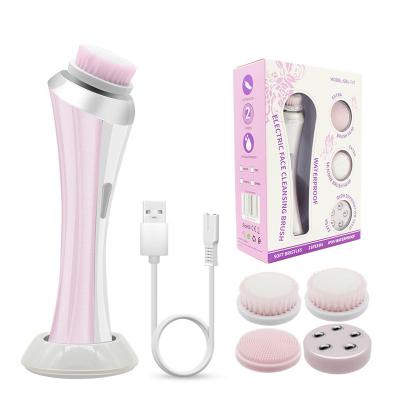 China DEEP CLEANING Four-in-one the instrument instrument facial cleaning electric cleaning brush cleaner for sale