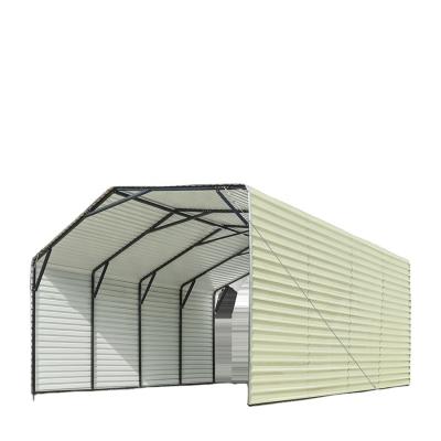 China Cheap Metal Metal Carport With White Powder Coating for sale