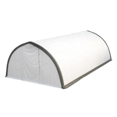 China Peak Top Heavy Duty PVC Tarpaulin Shelter Commercial Dome Ceiling Hall for sale