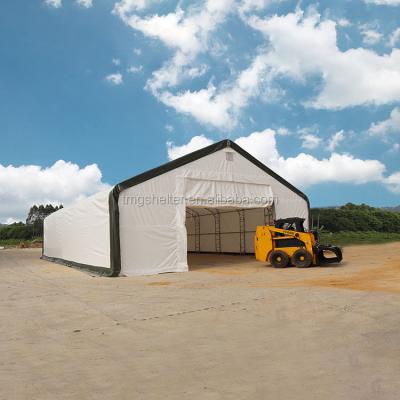 China Metal PVC Double Boot Shelter Carport / Garage for sale