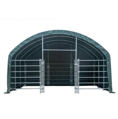 China Cheap And Fine Heavy Duty Poultry And Livestock Shelter Corral 20Ft X 20Ft Durable for sale