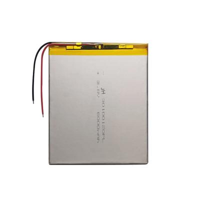 China Consumer electronics laptop battery 3.8V 3.7V 7.4V 7.6V lipo30100120 5000mAh lithium ion polymer rechargeable battery for tablet for sale