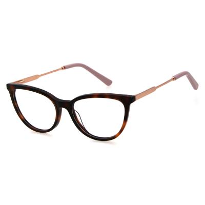 China Fashion Glasses Design Hot Sale Prescription Fashion Acetate Glasses Women's New Design High Quality Model Italy for sale