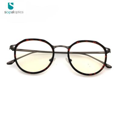 China Blue Light Computer Glasses Anti Blue Light Anti Radiation TR90 Material Glass For Women for sale