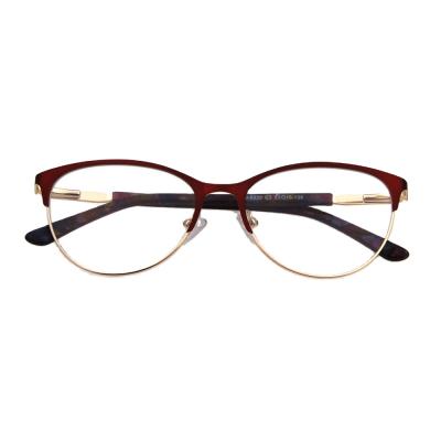 China Cheap Classic Shape Economical Women Eye Glasses Fashion Cheap High Quality Classic Classic Optical Glasses Sights for sale