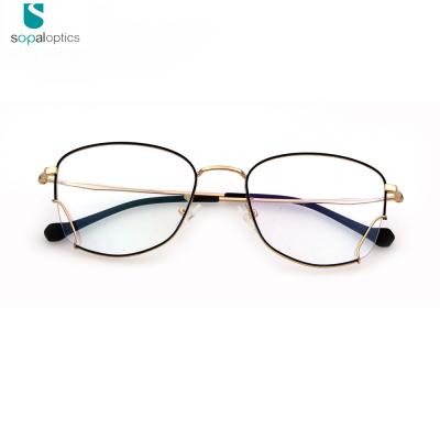 China Optical Frame Metal Special Fashion For Girls Female Eyeglasses China for sale