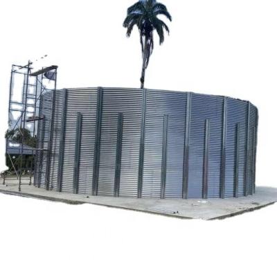 China Storage 30cbm To 3000cbm Hot Water Reservoir Metal Tank For Greenhouse for sale