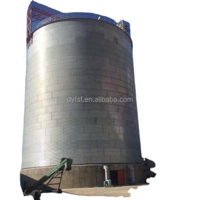 China Grain Storage Assembly 50T-1000T Grain Silo Storage Corn Wheat Rice Soybean Steel Nuts Feed Silos Galvanized for sale