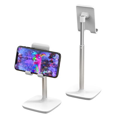 China Universal Adjustable Telescopic Flexible Stand Holder Mobile Phone Tablet Bracket Phone Holder Desk Stand for sale