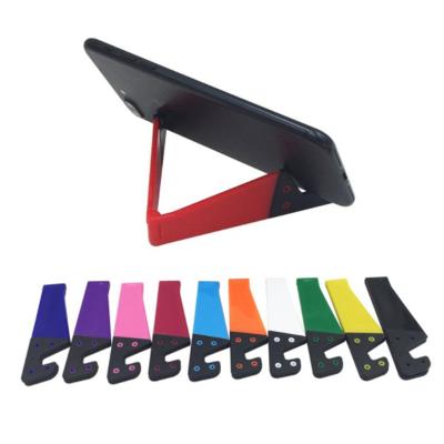 China Universal Adjustable Desk Phone Holder Mount Stand For Samsung Mini Mobile Phone Tablet Desktop Foldable Stand for sale