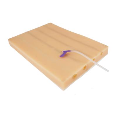 China Customized 4 Veins Silicone Venipuncture IV Injection Training Pad 15 x 10 cm for sale