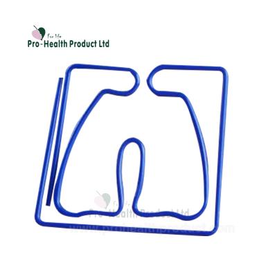 China Promotional Gifts Organ Lung Shaped PE Metal PE Plastic Medical Paper Clip for sale