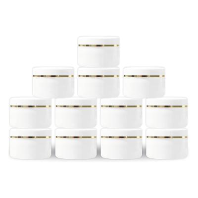 China Professional Cosmetic Supplier Wholesale Cosmetic Container Jars Plastic Cosmetic Jar 100Ml Portable Empty Cosmetic Jar for sale