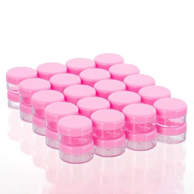 China Recyclable Plastic Cosmetic Jars 10G Empty Cosmetic Jar New Arrival Eco Friendly Cosmetic Jar for sale