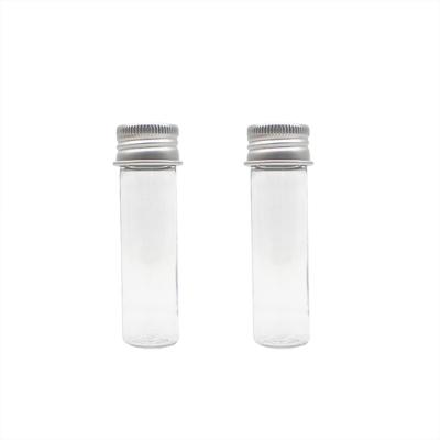 China Eco Recyclable Food Grade 110ml Flat Bottom Custom Printing Clear Plastic Test Tube for sale