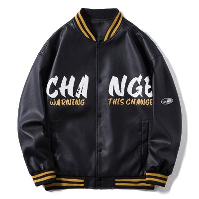 China New Design Wholesale QUICK DRY Autumn Baseball Jacket Custom Casual Loosen Men's Bomber Jacket for sale