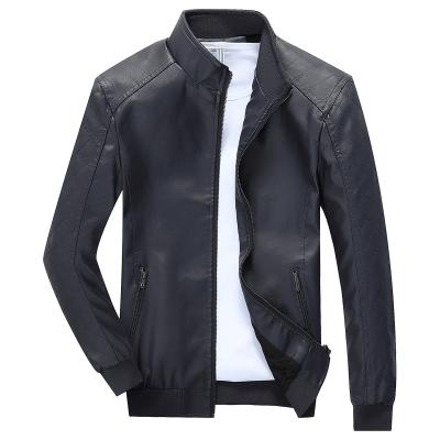 China Custom made men's QUICK DRY jackets and coats windproof fit plus size winter leather jacket autumn and winter style young casual men's jackets and coats for sale