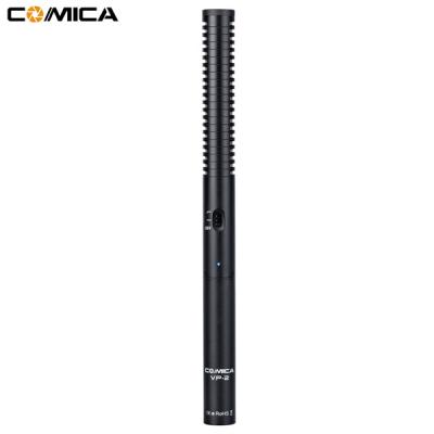 China Shotgun Microphone COMICA CVM-VP2 Multifunctional Super Cardioid Condenser Shotgun Microphone for Video Meeting and Shooting Interview for sale