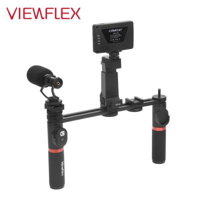 China 10m ViewFlex Smartphone Clamp +Electronic Handle x 2 + Connecting Rod x 2 +One-touch BT Remote Control + LED Light +Microphon for sale