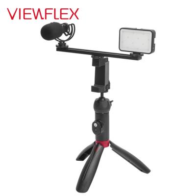 China Professional Video Mic Kit MIC VIEWFLEX VF-K4 Live Streaming Device Mini Equipment for iPhone X Connection LG HTC Huawei Samsung for sale