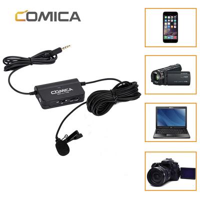 China Multifunctional Single Lavalier Microphone COMICA SIG.LAV V05 Lavalier Microphone Universal For Smartphone&Camera for sale