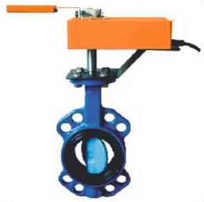 China High Performance Electric Butterfly Valve , Automatic Motorized Actuator Valve for sale