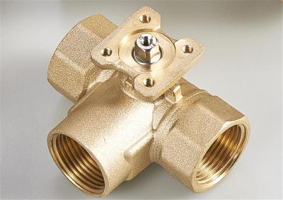 China 220V 3 Way Electric Operated Valve for Water Equipment DN15 DN20 DN25 for sale