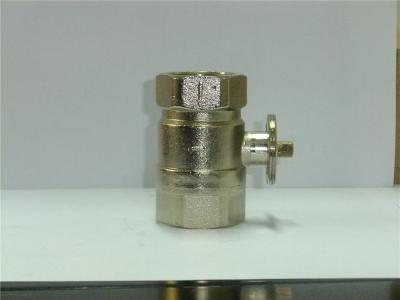 China La válvula motorizada manera caliente IP54 del control 2 de la corriente DN15 de la CA 110V el 1/2” protege a la fila en venta