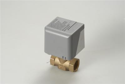 China DN20 Brass Reset Spring Electric 3 Port or 2-Way Valve BSP Thread for sale