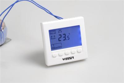 China High Medium Low Automatic Fan speed Digital LCD Thermostat Temperature Controller for sale