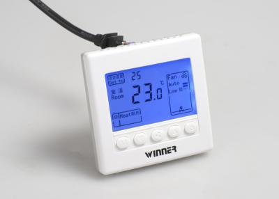 China IP30 schützen Strecke proportionalen Prüfer des Fans 24V 0-10V des Prüferthermostats 220V zu verkaufen