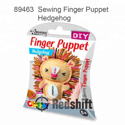 China Kids Sewing Kit Kid Sewing Kit Make Your Own Safari Animal Hedgehog Doll OEM ODM Felt DIY Craft Set Kit Felt Educational Toy doll rod for sale