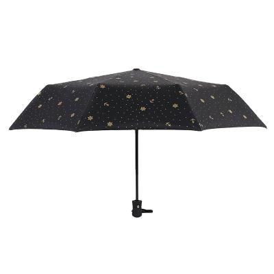 China Modern Polyester With Black Coating Umbrellas 2 Color Waterproof Outdoor Umbrella For Outdoor Use for sale