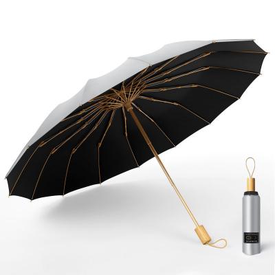 China Modern Custom Outdoor 3 Folds Windproof Umbrella Umbrella for sale