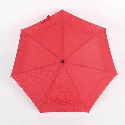 China Modern Hot Selling Easy Open And Close Portable Outdoor Three Fold Automatic Umbrella for sale