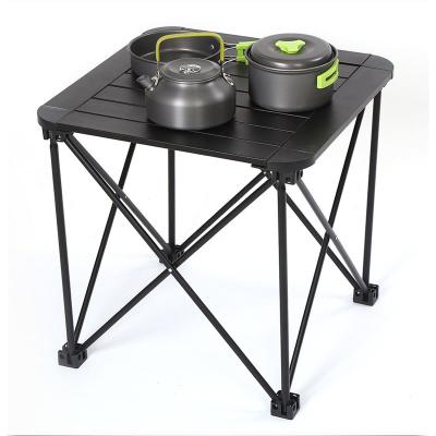 China Outdoor Sports Aluminum Alloy Folding Table Picnic Camping Table Barbecue Outdoor Portable Ultralight Self Rising Driving Leisure Furniture for sale