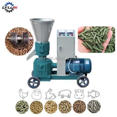 China Wholesale Price Easy Manual Plant High Efficiency Small Operation Animal Feed Processing Machinery For Poultry for sale