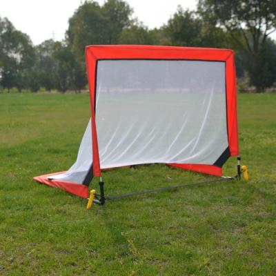 China Hot Selling Fiberglass Pole + Net Mesh Square Fiberglass Pole Soccer Training Goal for sale